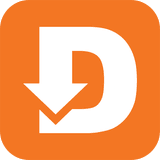 NORD 8K: Den orange appikonen för Downloader