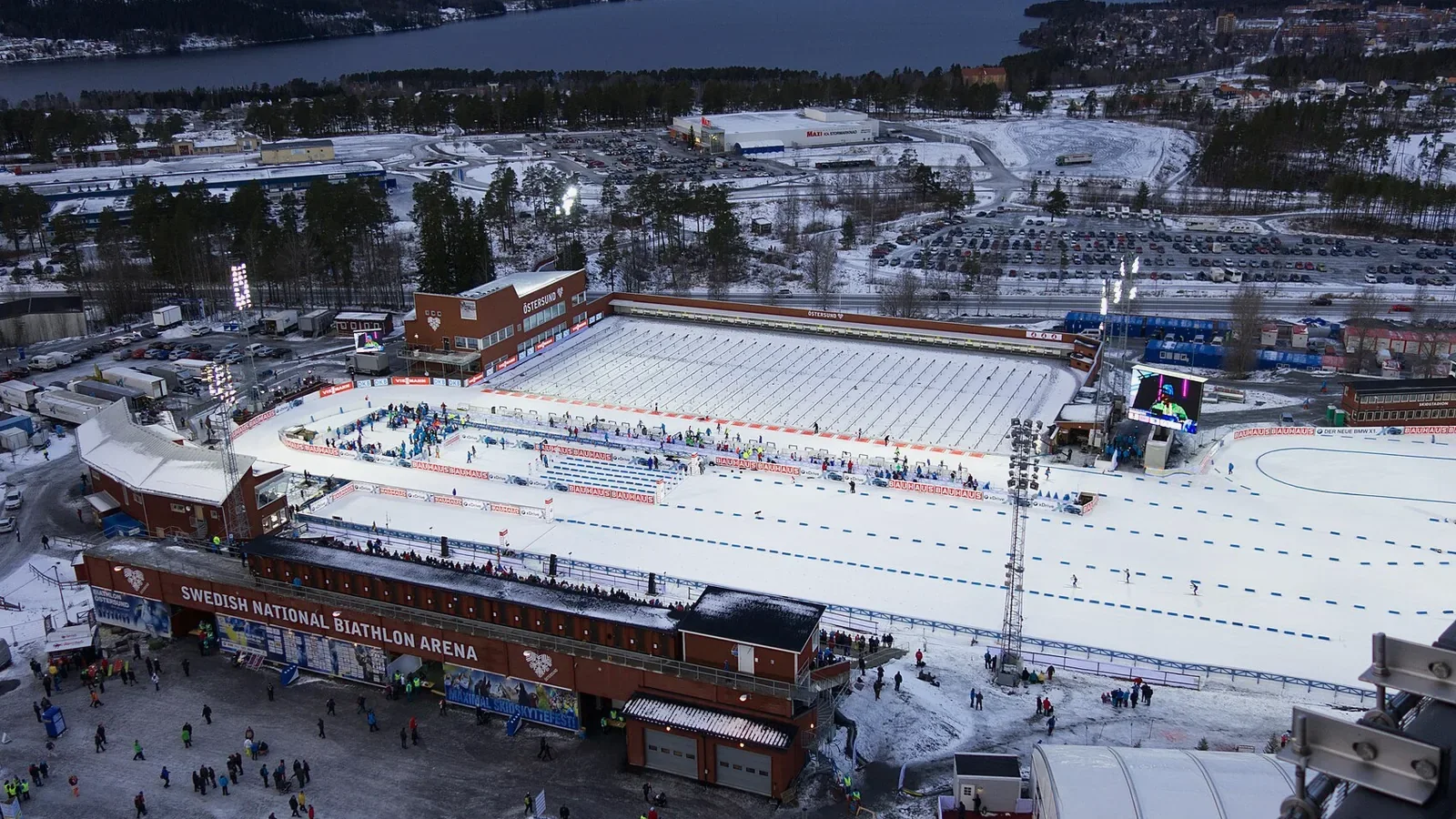 Skidskytte live med NORD 8K